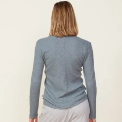 MONROW Thermal Long Sleeve V Neck GREENGREY Online